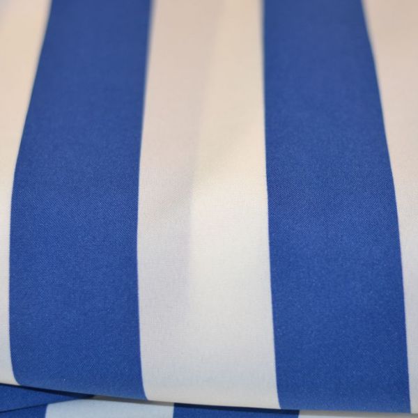 tessuto misto seta fantasia riga bianco blu fantasia riga bianco blu prezzo al  metro 19.25 €