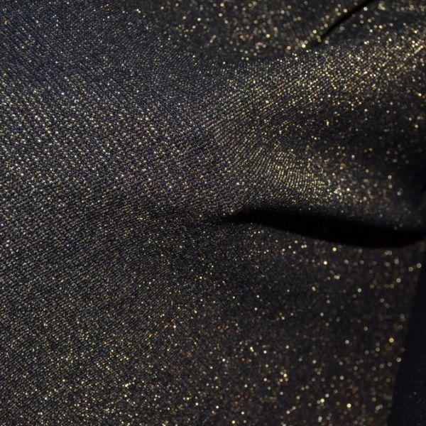 maglia lurex nero/oro