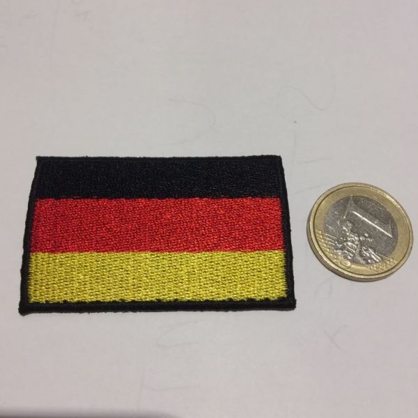 distintivo termoadesivo ricamato bandiera germania