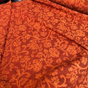 Broccato Fantasia Arancione