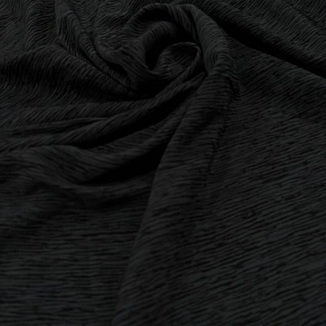 Crepon Viscosa Nero