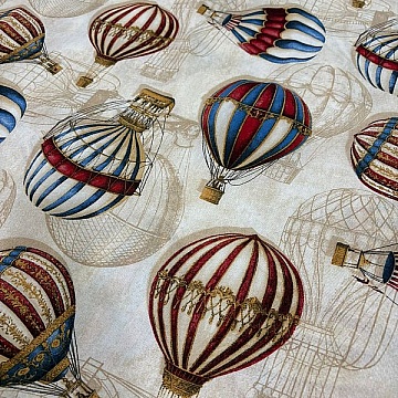 Cotone H.280 Cm Fantasia Mongolfiera