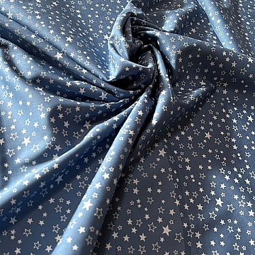 Cotone Millerighe Fantasia Stellina