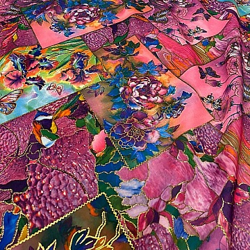 Tela Poliestere Fantasia Laminato