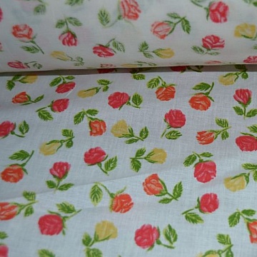 Cotone Peso Camicia Floreale