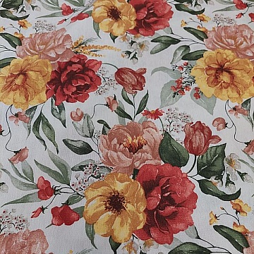 Cotone H.280 Cm Fantasia Floreale New