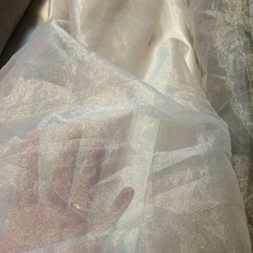 Tenda Basic Organza Beige