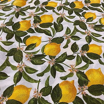 Cotone H.280cm Fantasia Limone