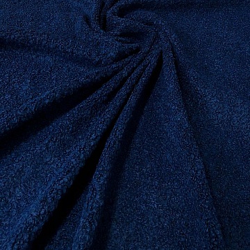 Lana Cotta Bouclet Blu
