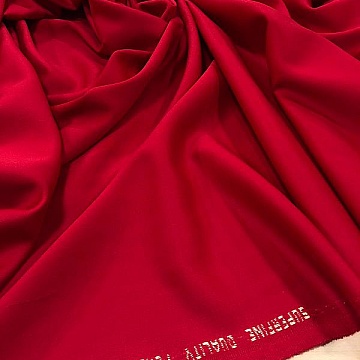 Raso Di Lana Rosso