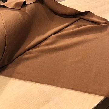 Velour Cappotto Cammello