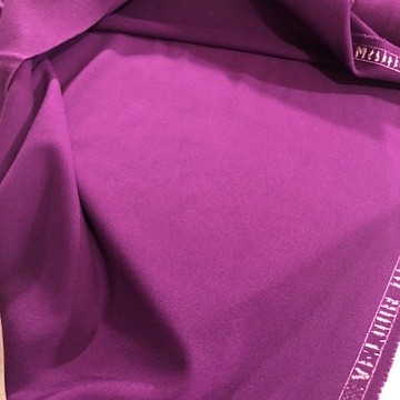 Velour Cappotto Viola