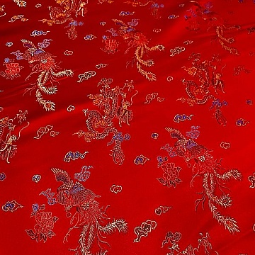 Broccato Lurex Fantasia Drago