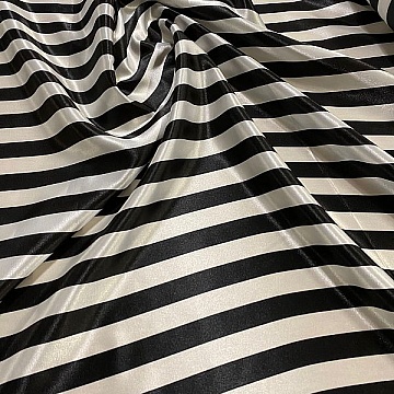 Raso Riga Bianco Nero