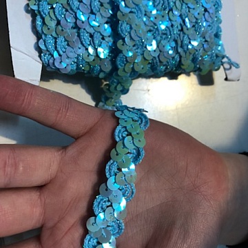 Passamaneria Paillettes Treccia