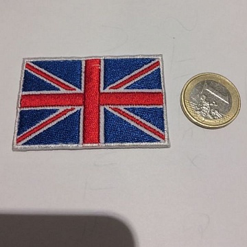 Distintivo Termoadesivo Ricamato Bandiera Inghilterra