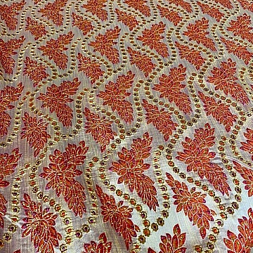 Tessuto Broccato Lurex