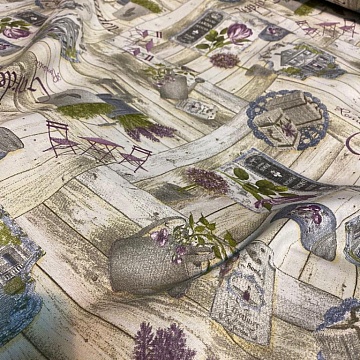 Tela Di Cotone Fantasia H 280 Fantasia Lavanda 2019