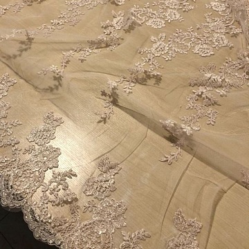 Tulle Alta Moda Ricamato