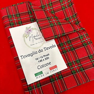 Tovaglia Natalizia 10/12 Posti