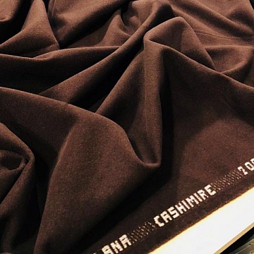 Velour Cappotto Marrone