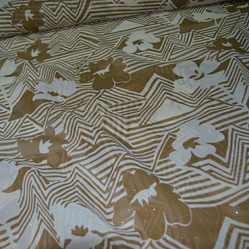 Georgette Fantasia Beige