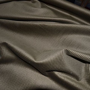 Velluto Rigato Verde Militare