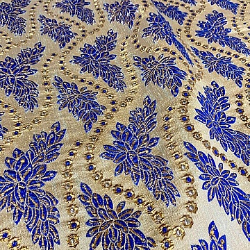 Tessuto Broccato Lurex