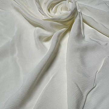 Crepon Viscosa Bianco