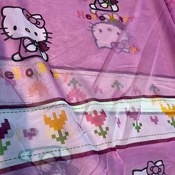 Tenda Trasparente Fantasia Hello Kitty