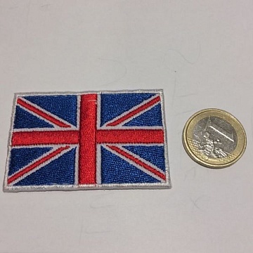 Distintivo Termoadesivo Ricamato Bandiera Inghilterra