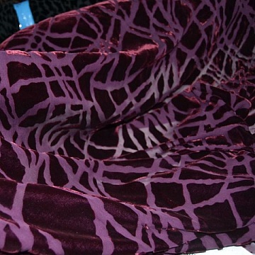 Devore' Di Seta Bordo'