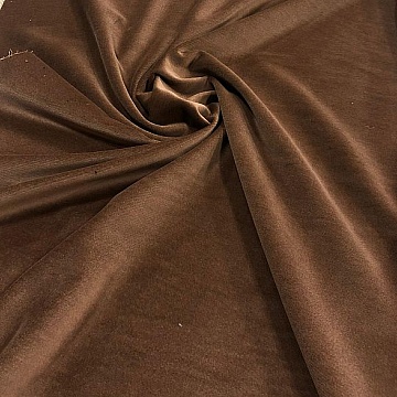 Velluto Di Cotone Marrone Chiaro