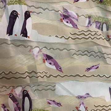 Tenda Trasparente Fantasia Pinguino