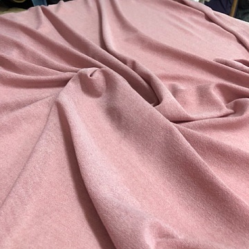 Maglia Lana Rasata Punto Bigore Rosa Antico