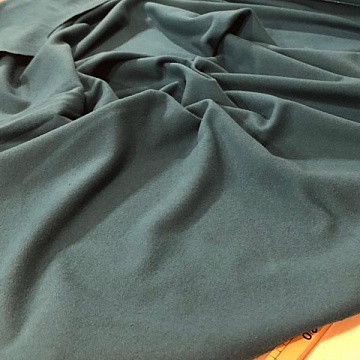 Velour Cappotto Verde Petrolio