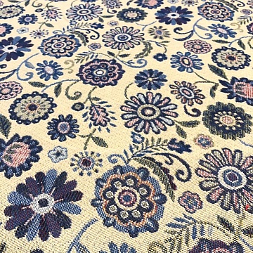Gobelin Fantasia Floreale Var. Blu