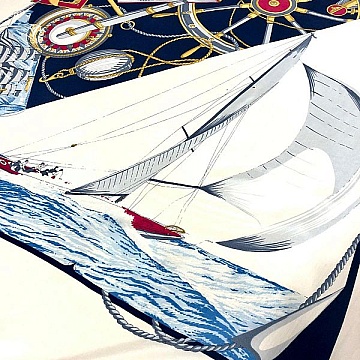 Foulard Seta Pura Fantasia  80x90