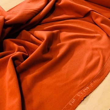 Velour Cappotto Arancio Salmone