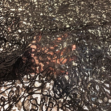 Pizzo Ricamato Art. Sarina Nero
