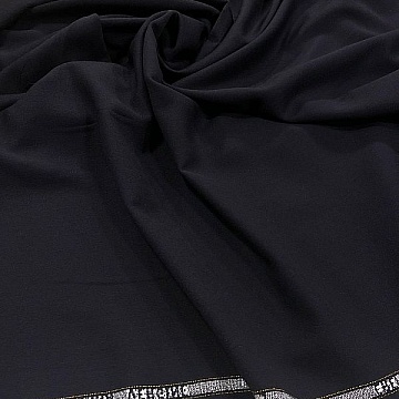 Crepe Di Lana Blu Notte