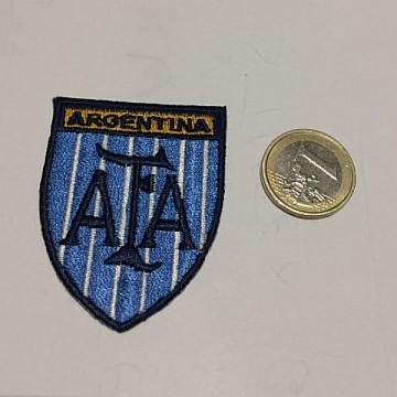 Distintivo Termoadesivo Ricamato Argentina Calcio Albiceleste