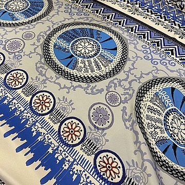 Raso Di Seta Fantasia Pannello 140x150