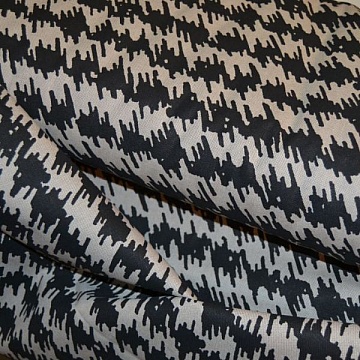 Cotone Arredamento Bianco E Nero