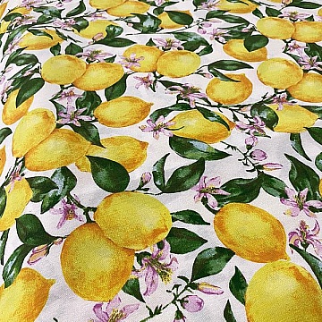 Cotone H.280cm Fantasia Limoni 2023