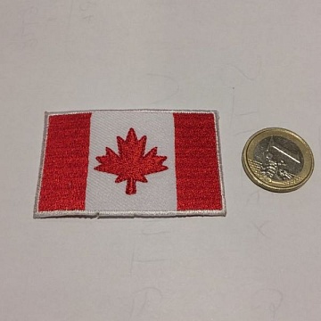 Distintivo Termoadesivo Ricamato Bandiera Canada