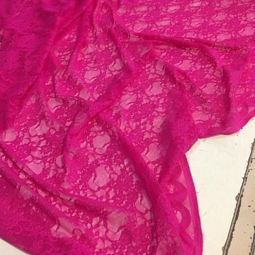 Merletto Elasticizzato Danza Fucsia