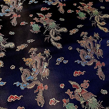 Broccato Lurex Fantasia Drago
