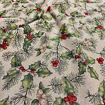 Gobelin Natalizio Lurex H.280cm